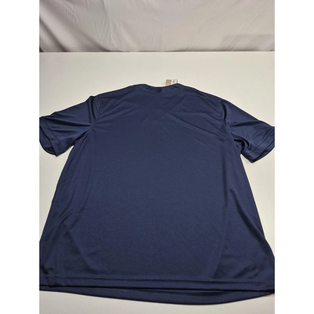 Wolverines Jordan Dri-FIT Shirt Mens 2XL Blue Short Sleeve Football Jersey